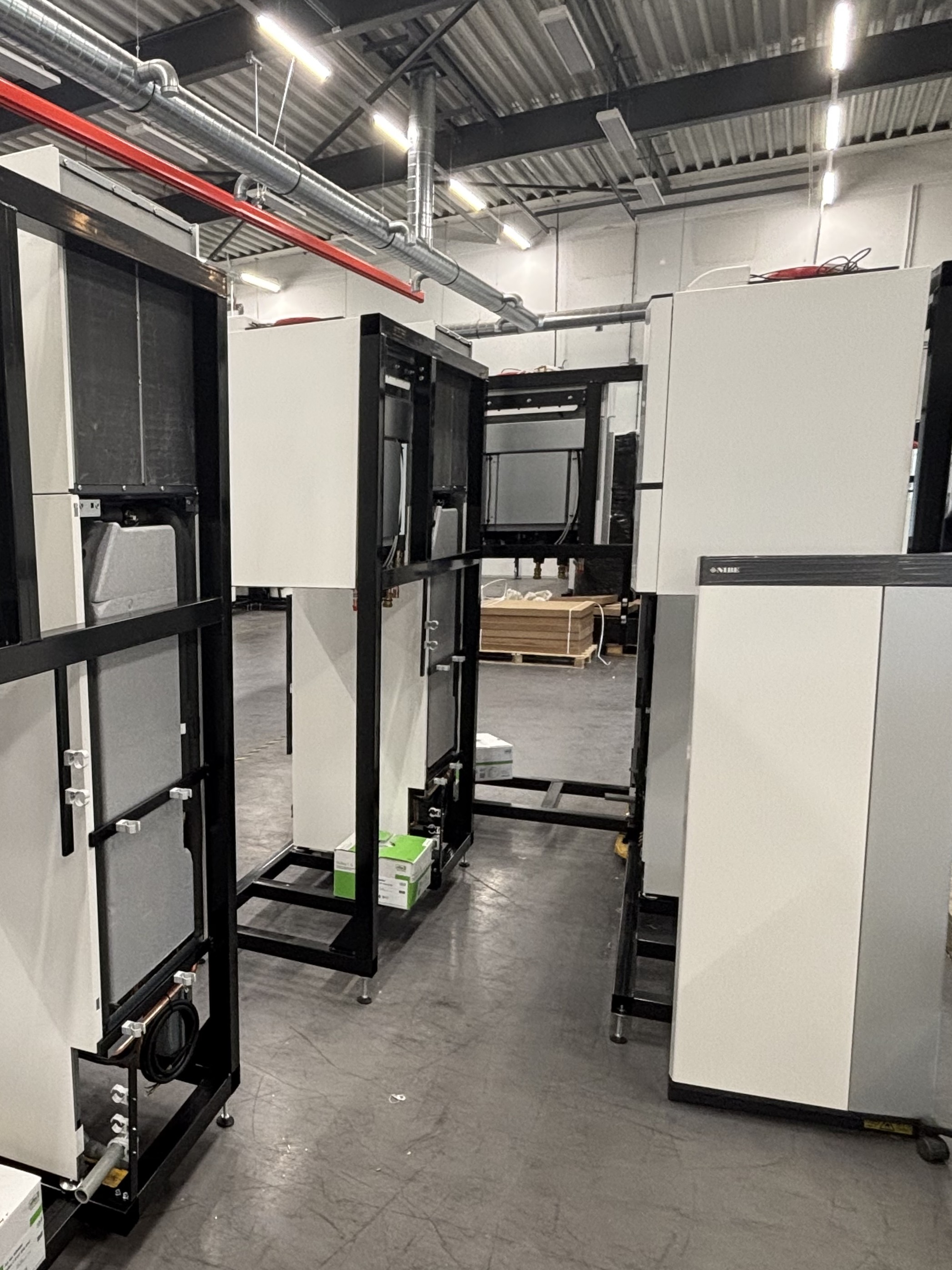 Prefab opstelling van S735C-7 Preworxs