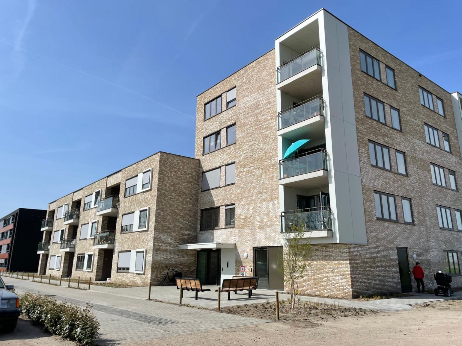 Straatbeeld Blaauwe hofke hulst