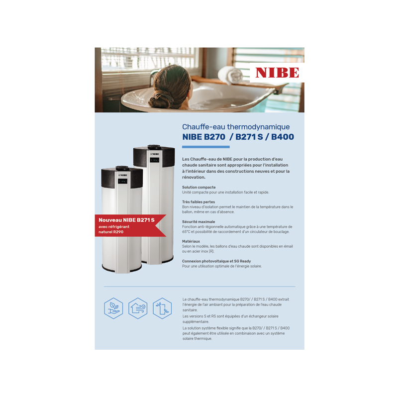 Flyer NIBE B270 / B271S / B400