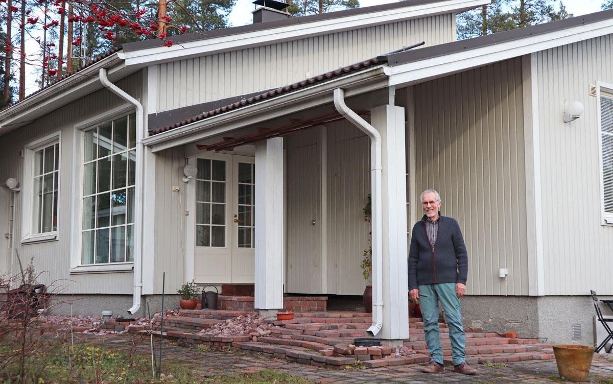 Poistoilmalämpöpumppu NIBE S735 lämmittää Juhan ja Marjatan kodin