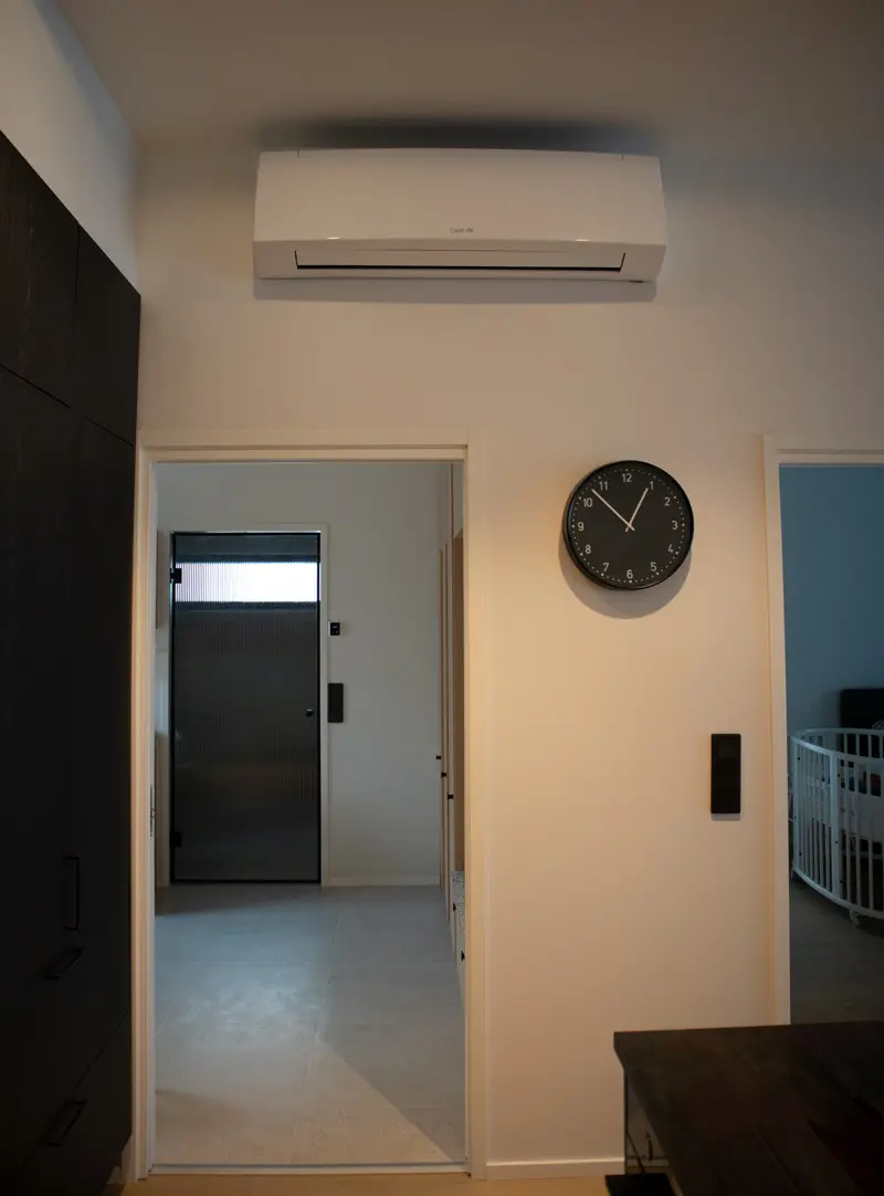 Cool-In konvektori seinällä