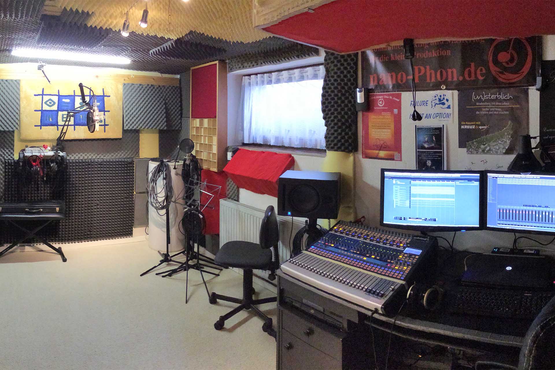 Tonstudio von Herrn Buhl