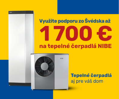 Podpora zo Švédska až 1 700 Eur