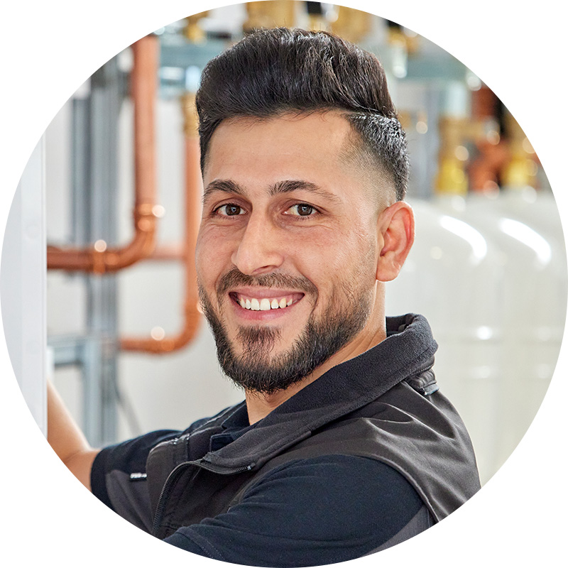 NIBE Mitarbeiter Rakan Hakrash