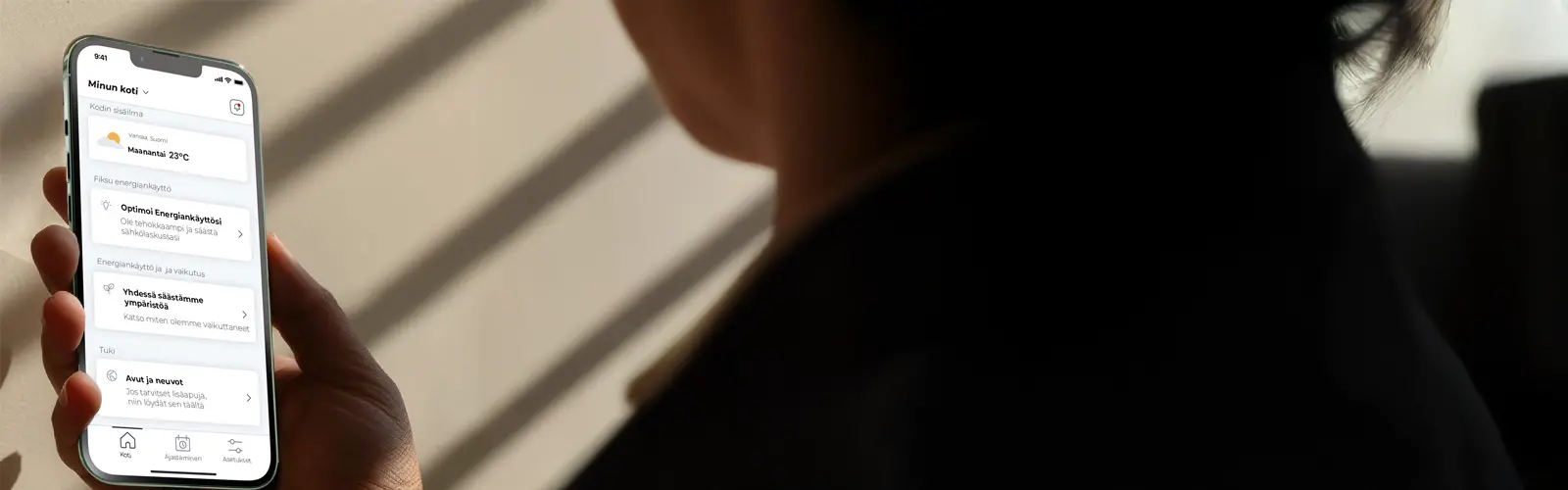 myUplink sovellusta muutettiin käyttäjien toiveita kuunnellen