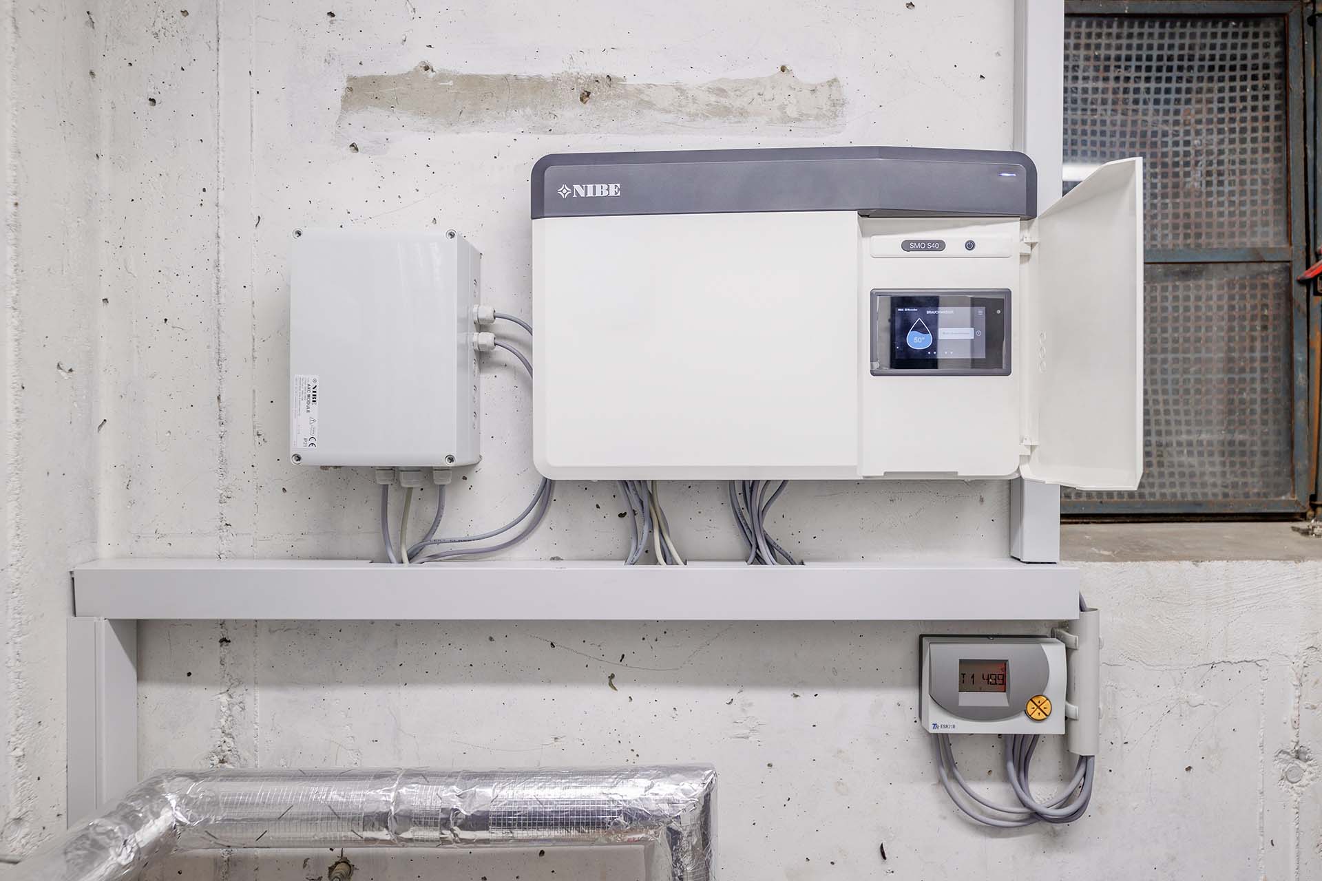 NIBE SMO S40 und das Zusatzmodul AXC