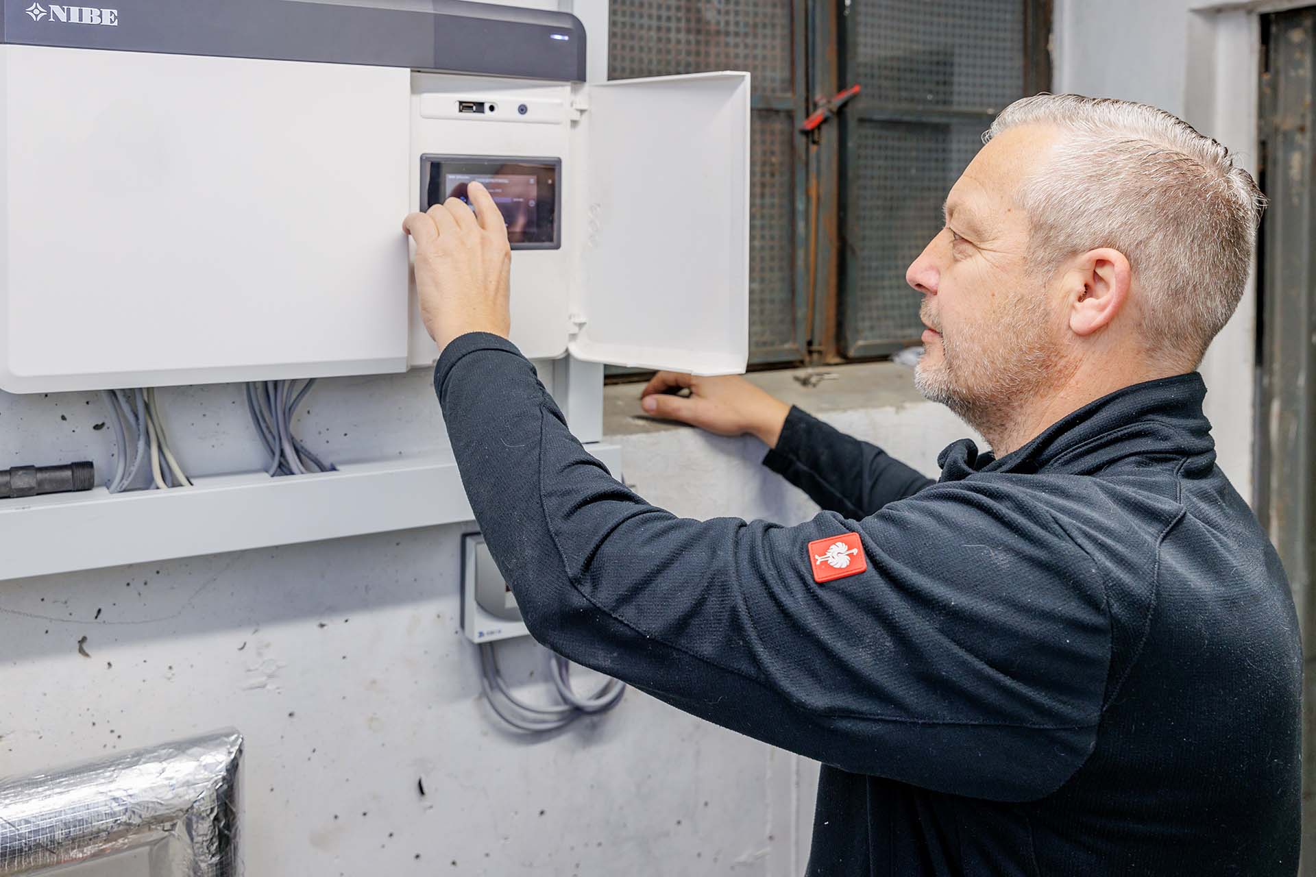 Steffen Wießner an der Regelung