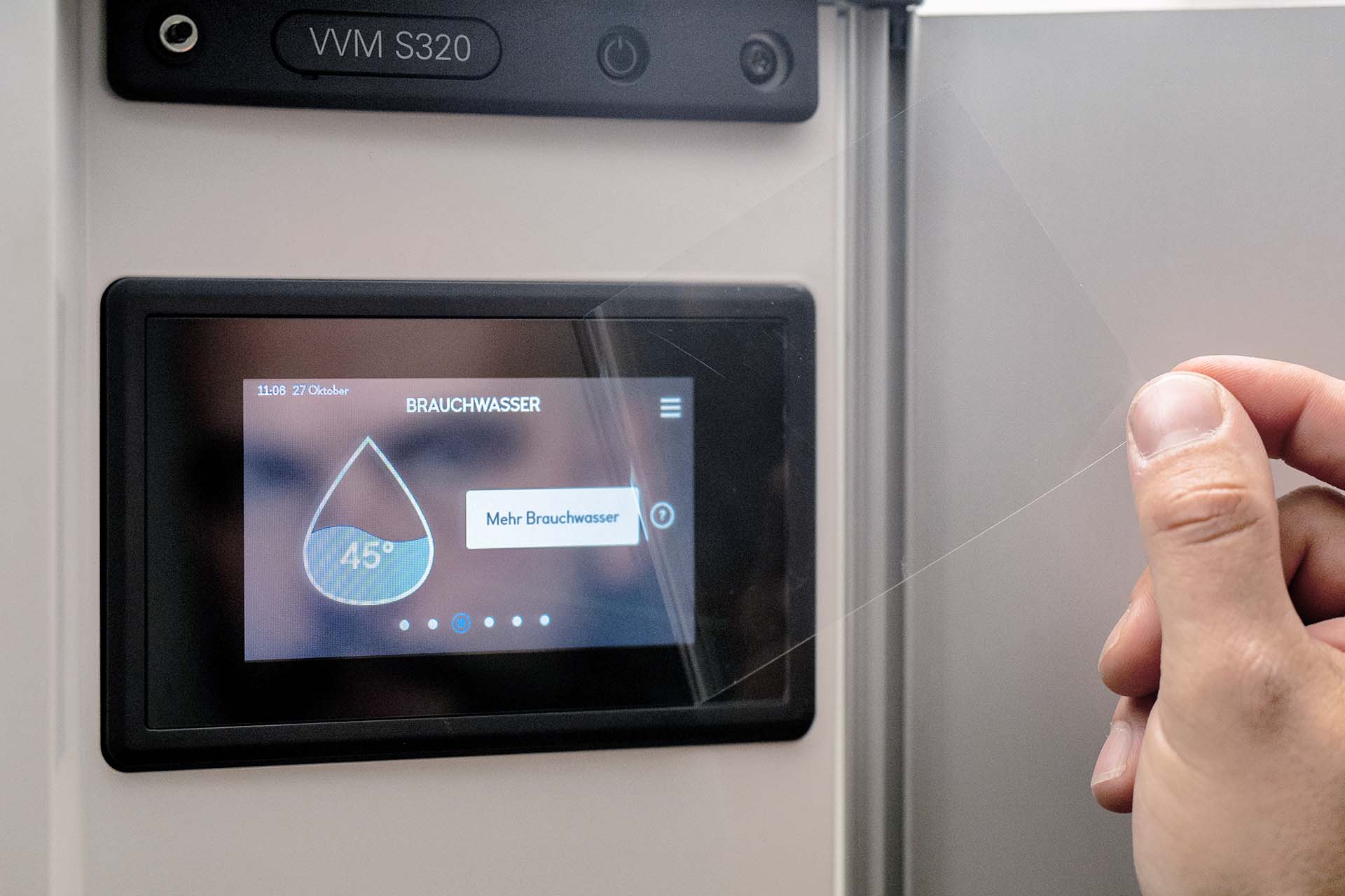 Touch-Display der Inneneinheit