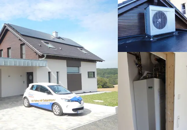Praxisbeispiel Solaranlage mit PV: Wohnhaus mit Büro, Baujahr 2013
