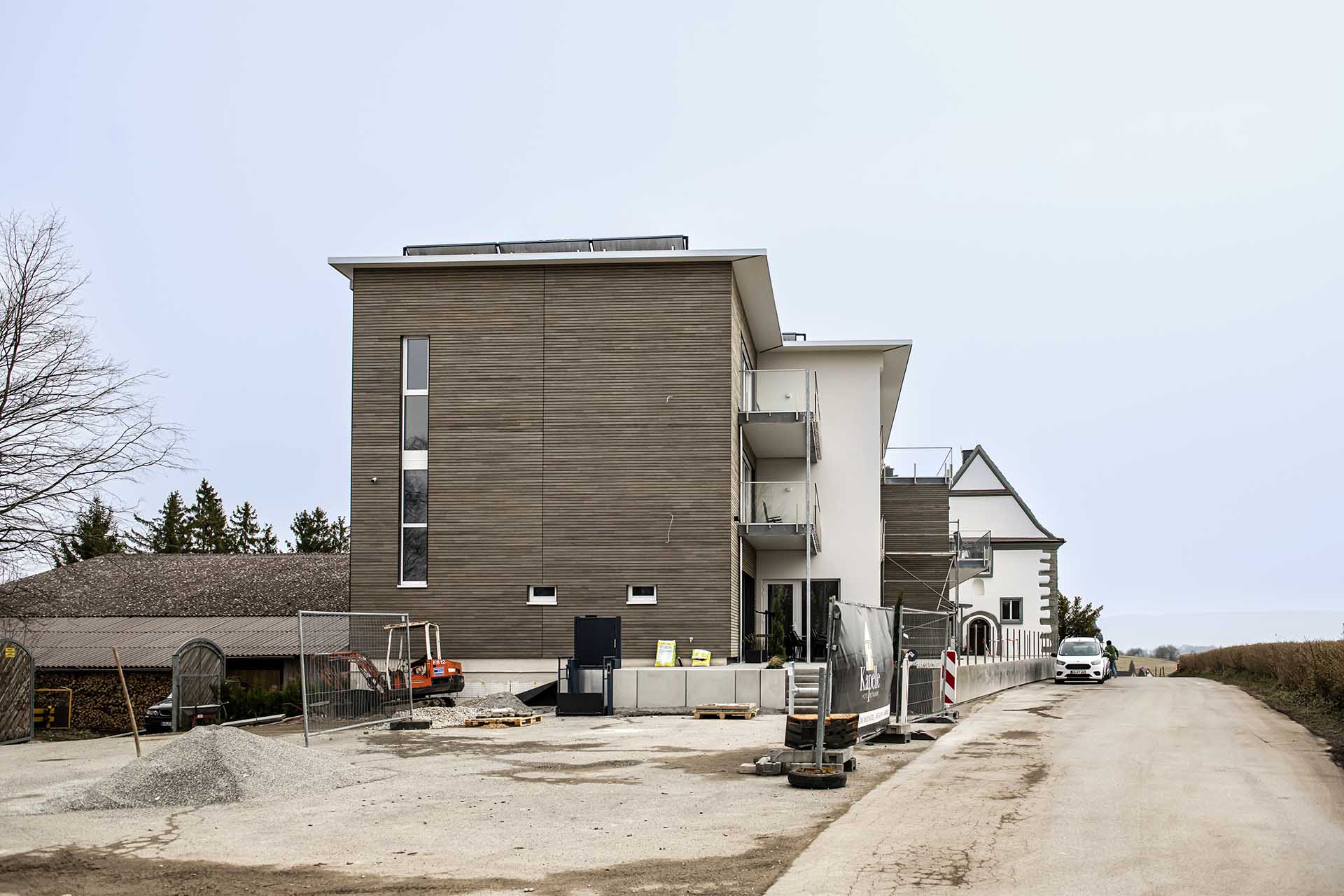 NIBE Referenz: Hotel Kapelle mit neuem Anbau