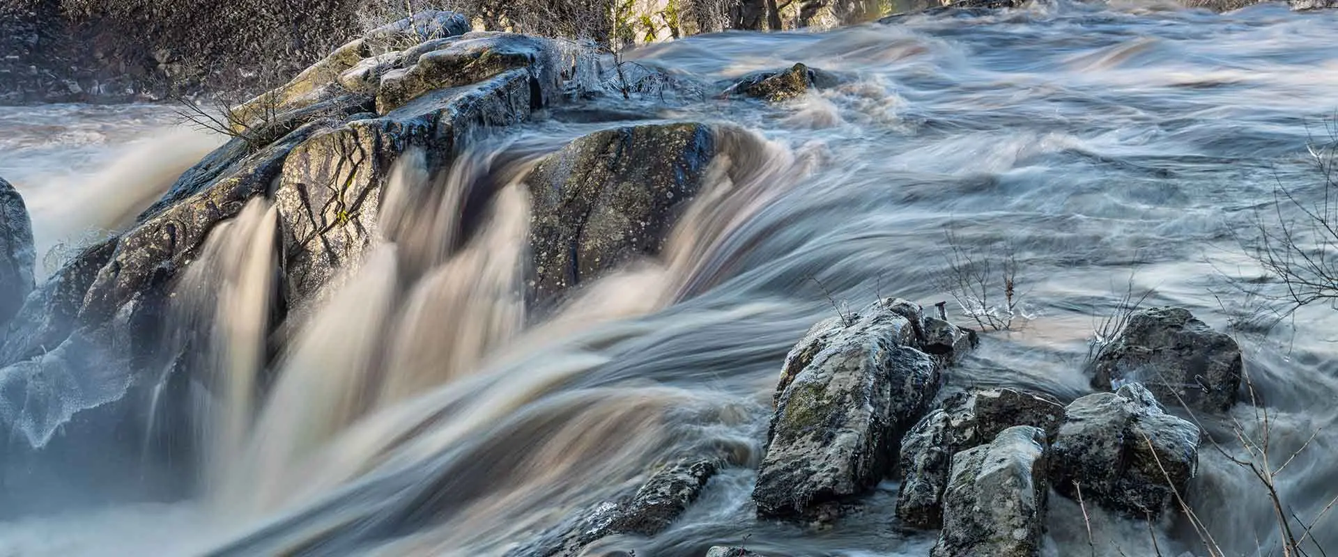 Fluss in Schweden