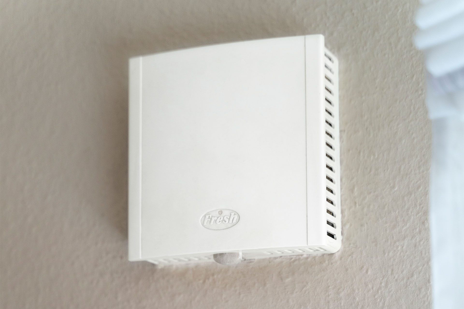 Frischluftventil in der Wand