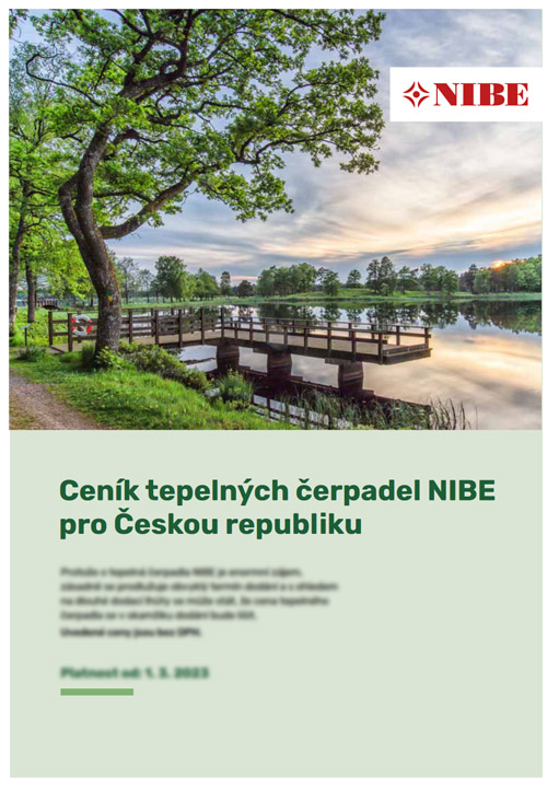 Ceník NIBE