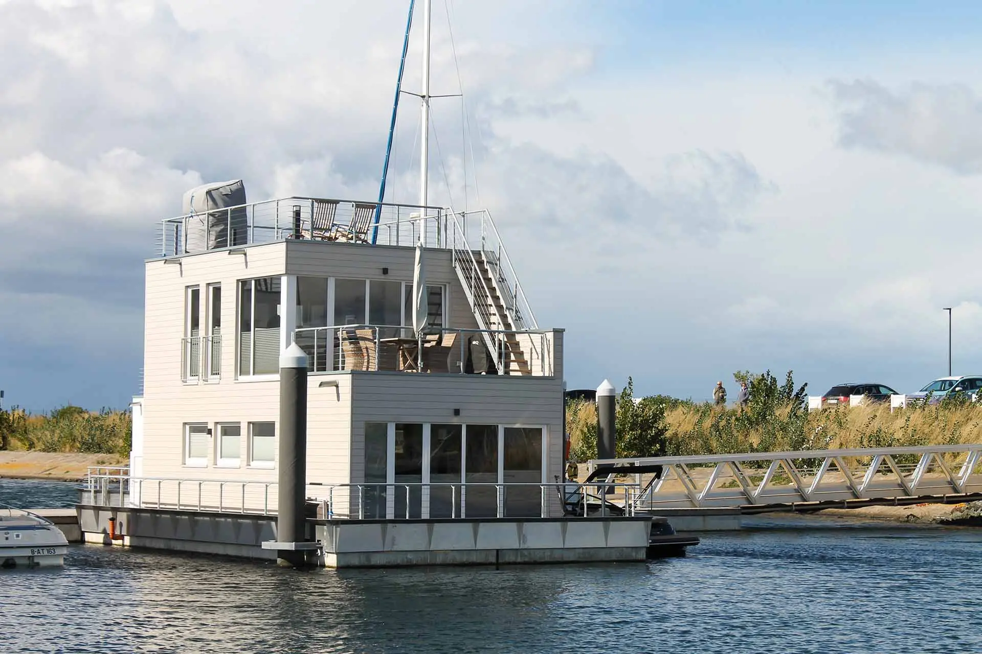 Schwimmendes Ferienhaus in Olpenitz von Wagners