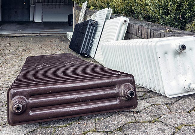 Tausch von Heizkörper bei einem Heizungtausch mit Wärmepumpe