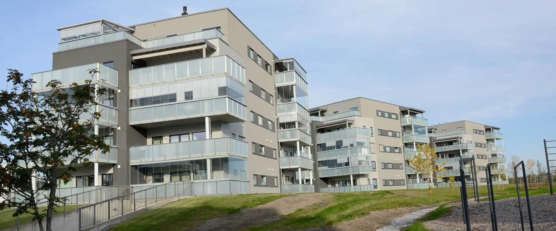 Fasaden til Sole Allé 81-87