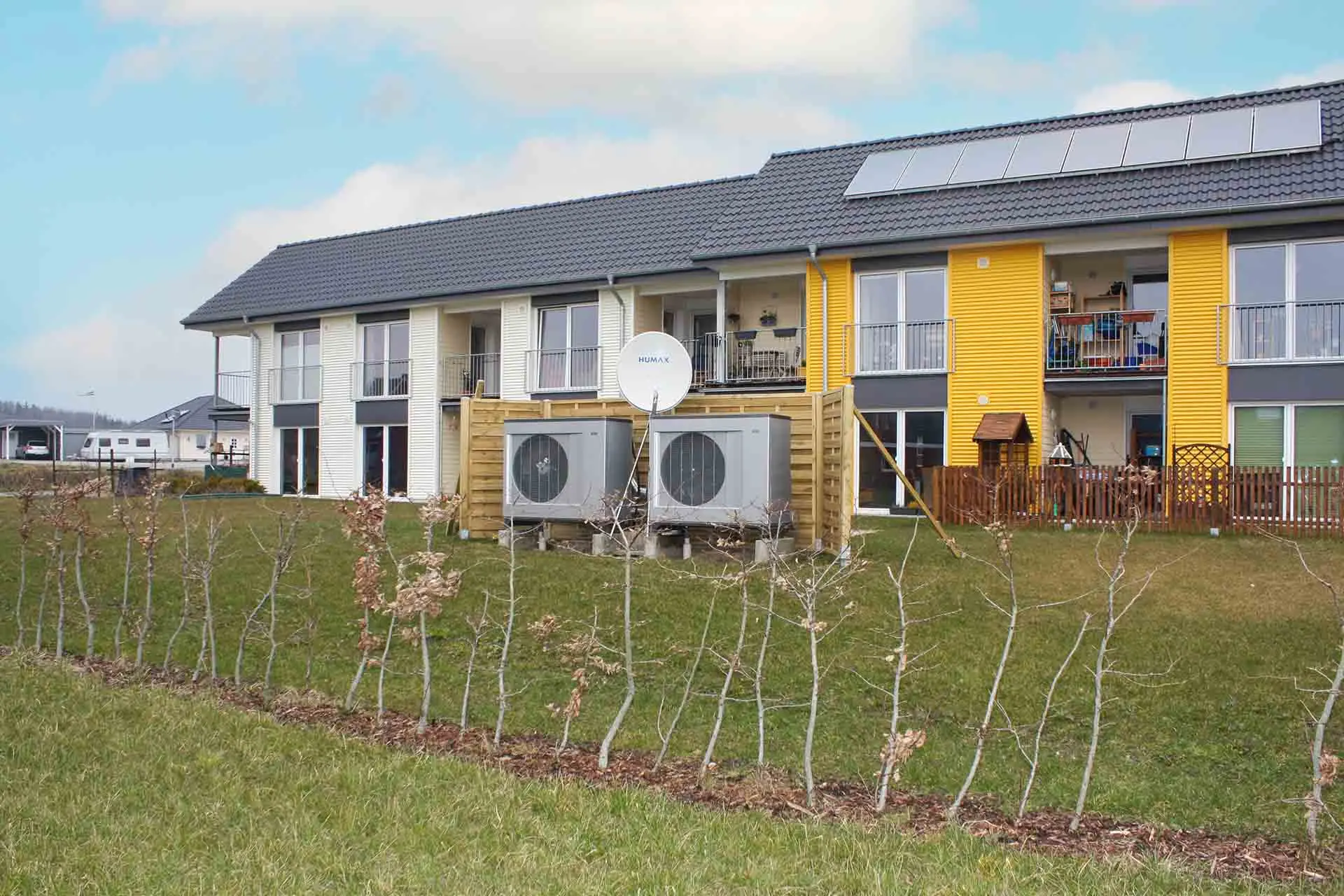 Wohnprojekt Eulenspiegel beheizt mit NIBE Wärmepumpen