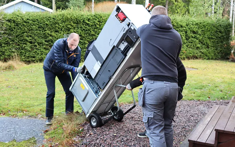 Vanhan maalämpöpumpun vaihto uuteen