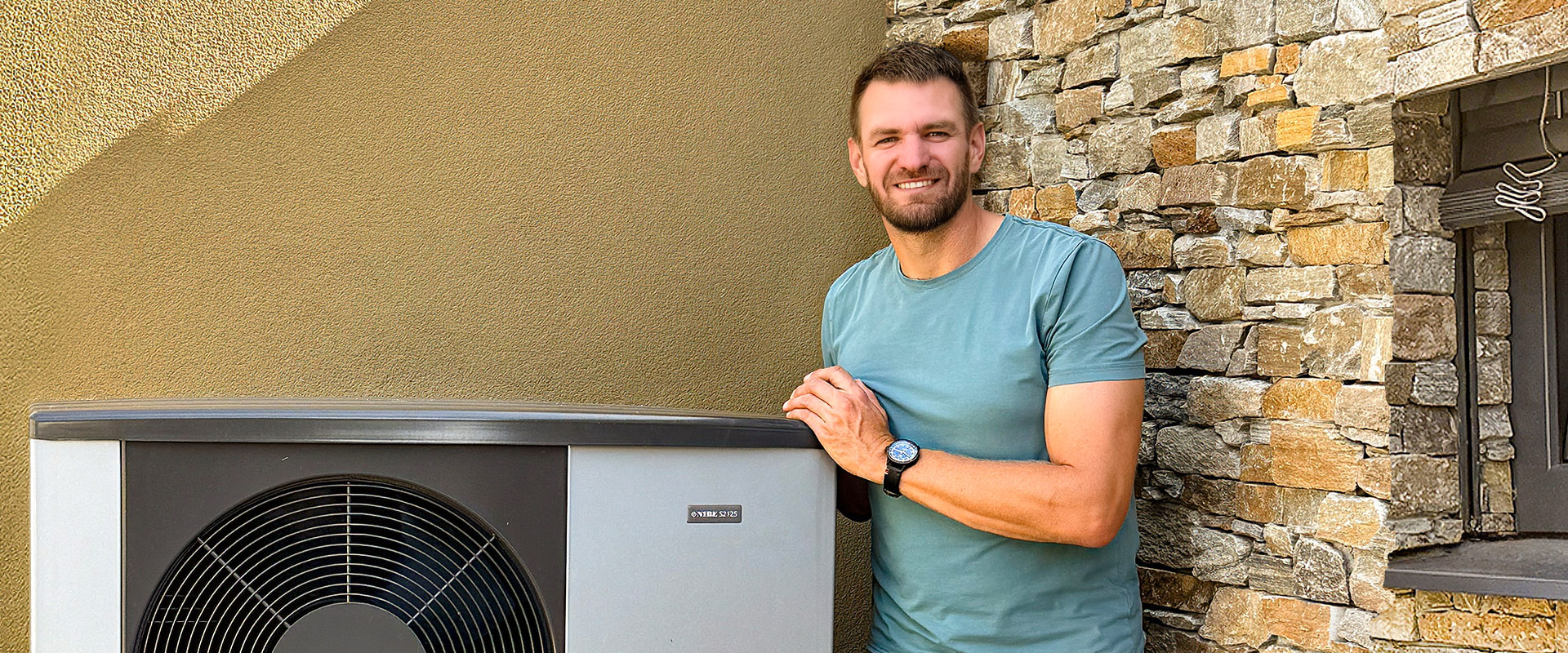 Ondřej Synek, olympijský medailista a mistr světa je dlouholetým uživatelem tepelného čerpadla NIBE