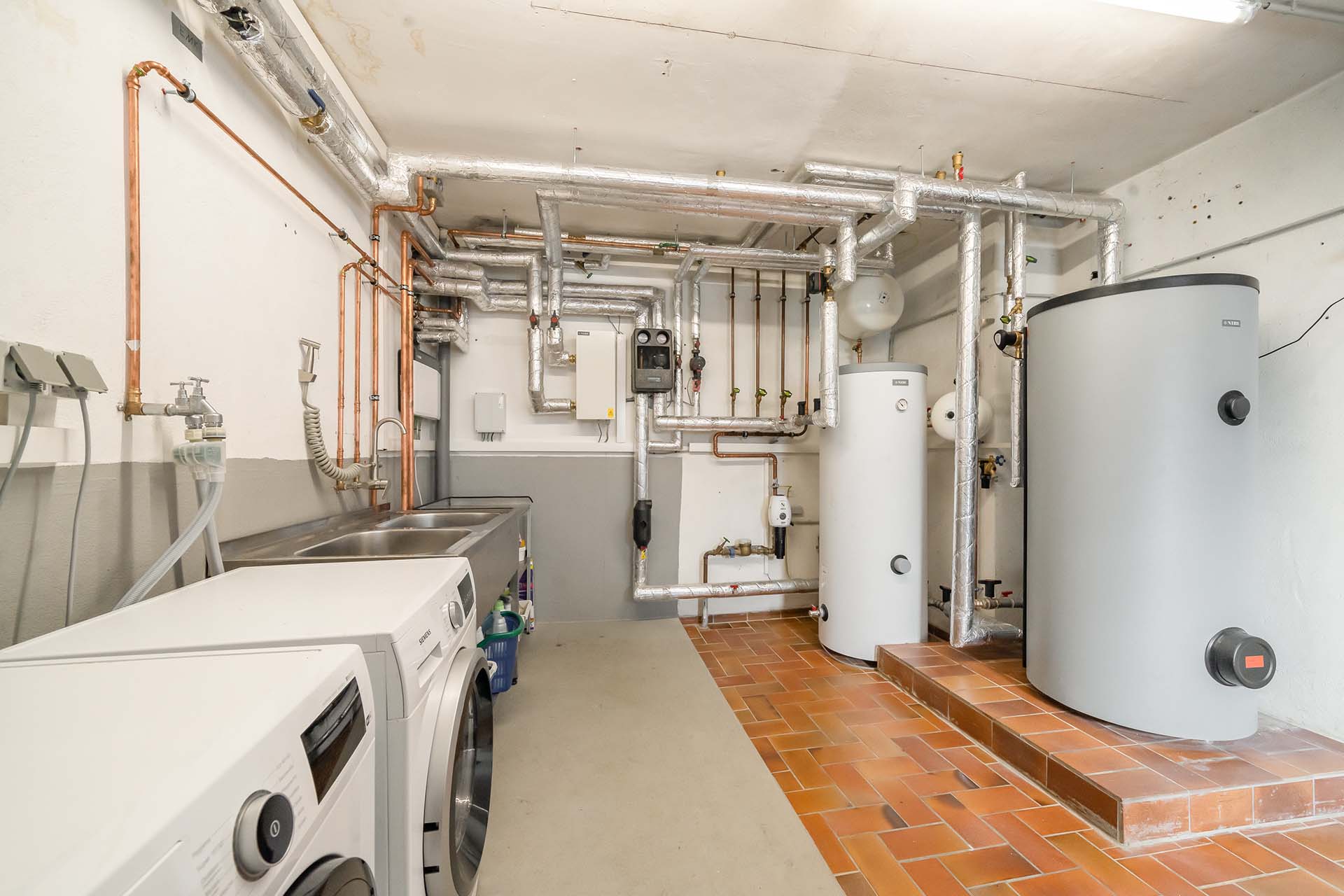 Technik Raum von Familie Uebel in Birstein