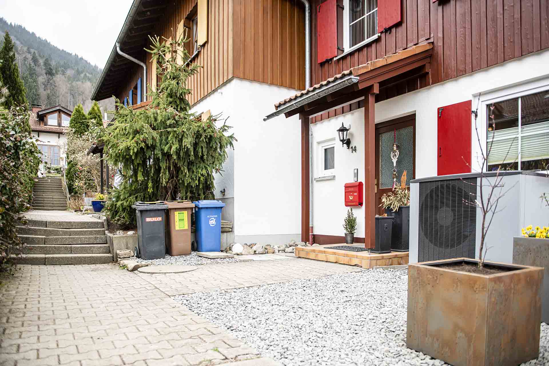 Reihenhaus mit Wärmepumpe in Immenstadt