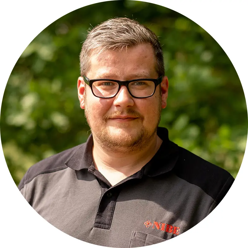 NIBE Mitarbeiter Ronny Wuttke