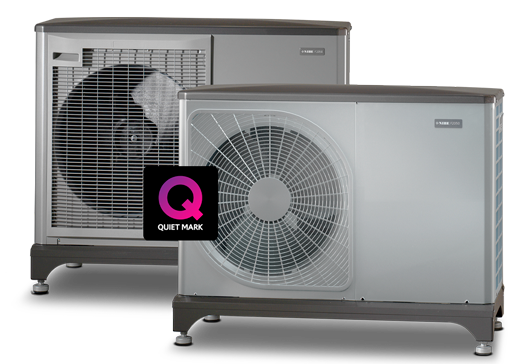 NIBE F2050 Quiet Mark sertifioitu