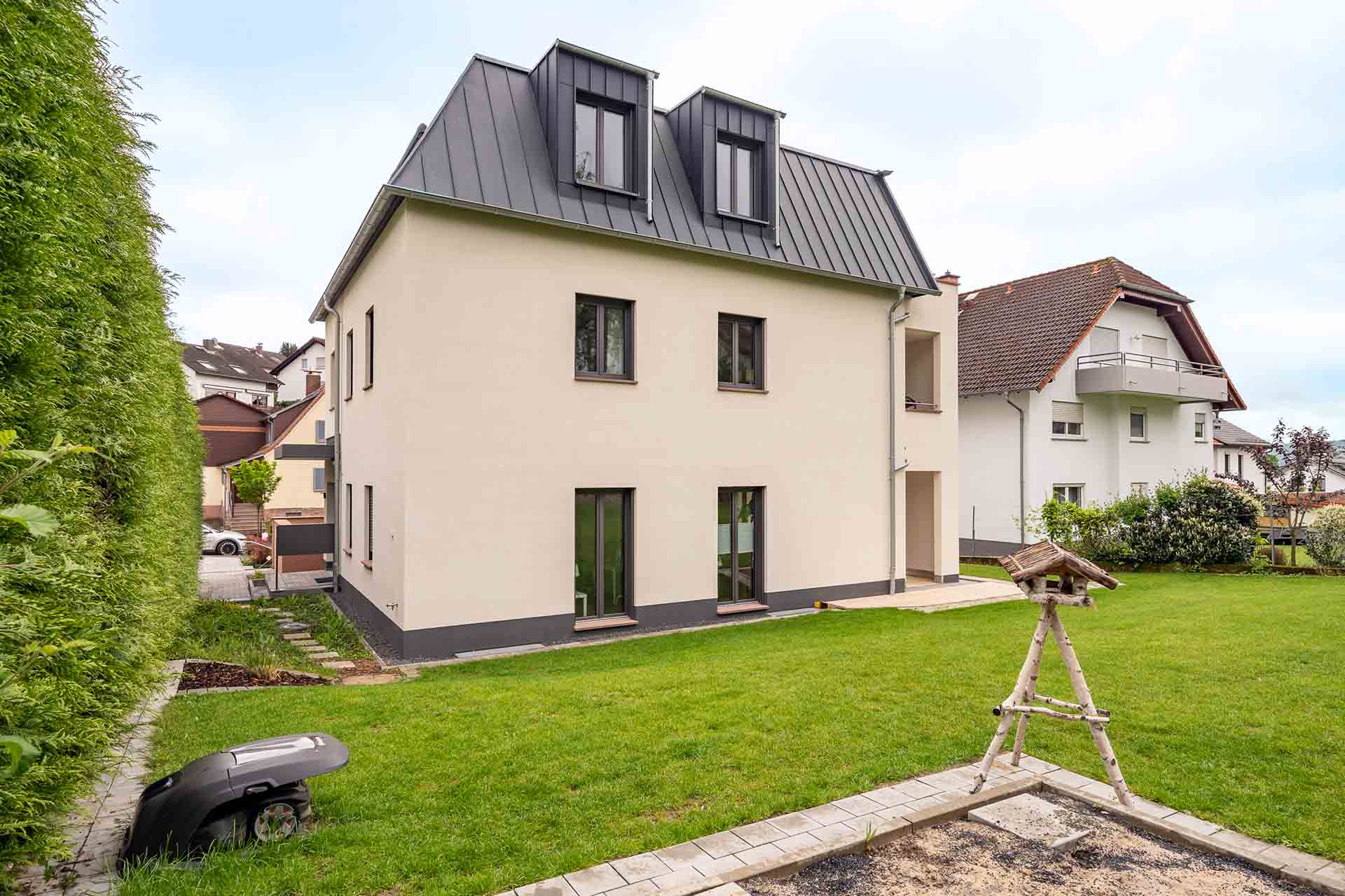 Übergabestation im HWR der Wohnung
