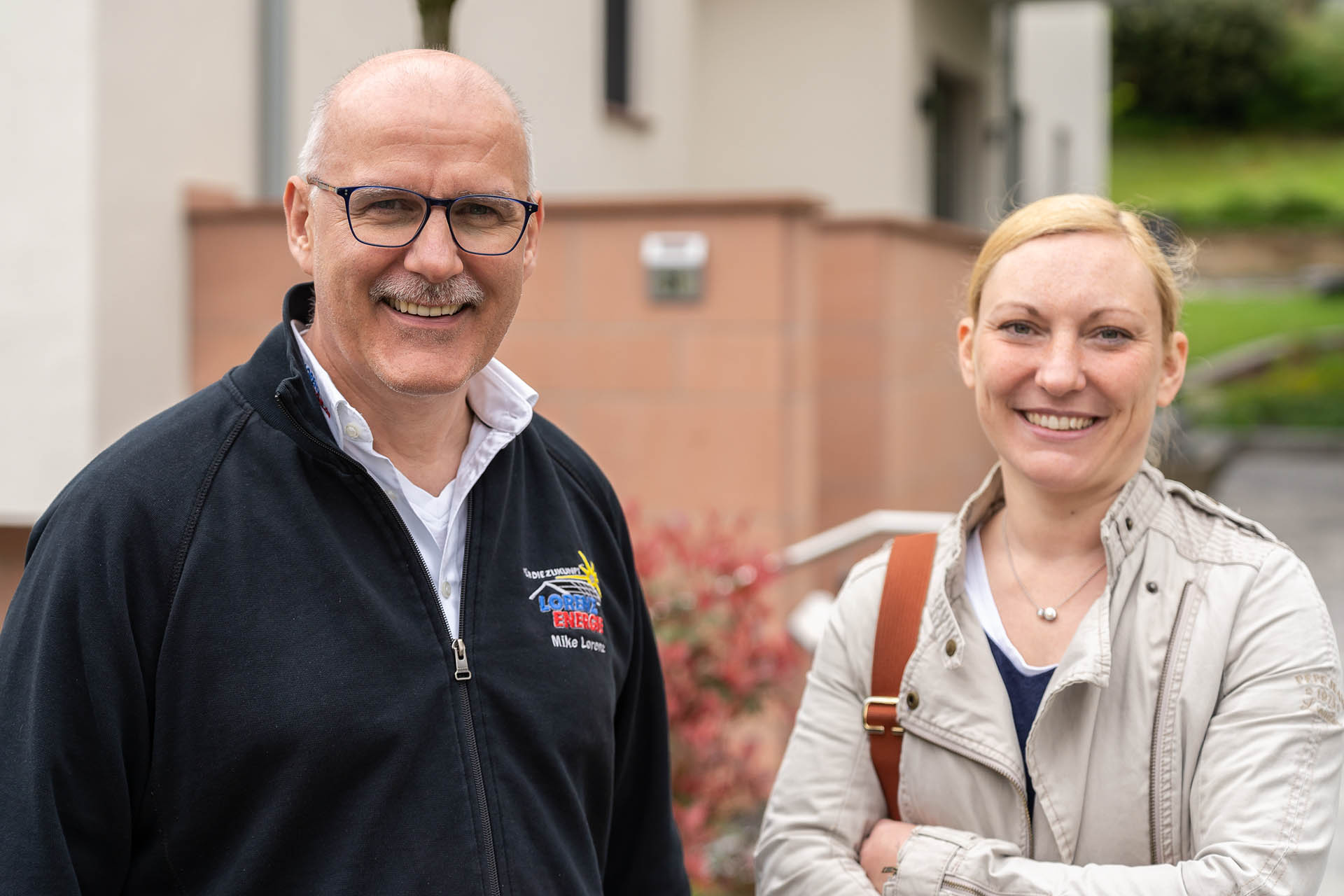 Mike Lorenz und Larissa Neudert-Marschner