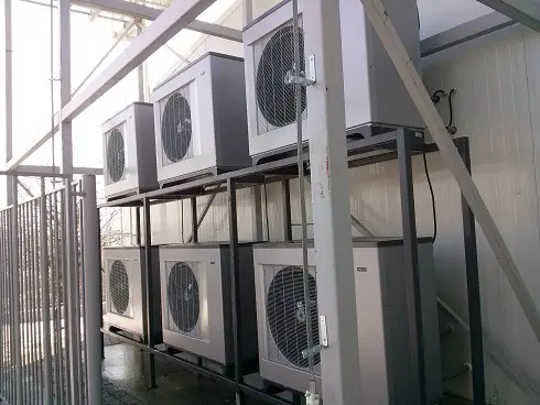 NIBE F2300 -20 vazduh/voda toplotne pumpe greju  nov objekat preduzeća JKP Novosadska toplana