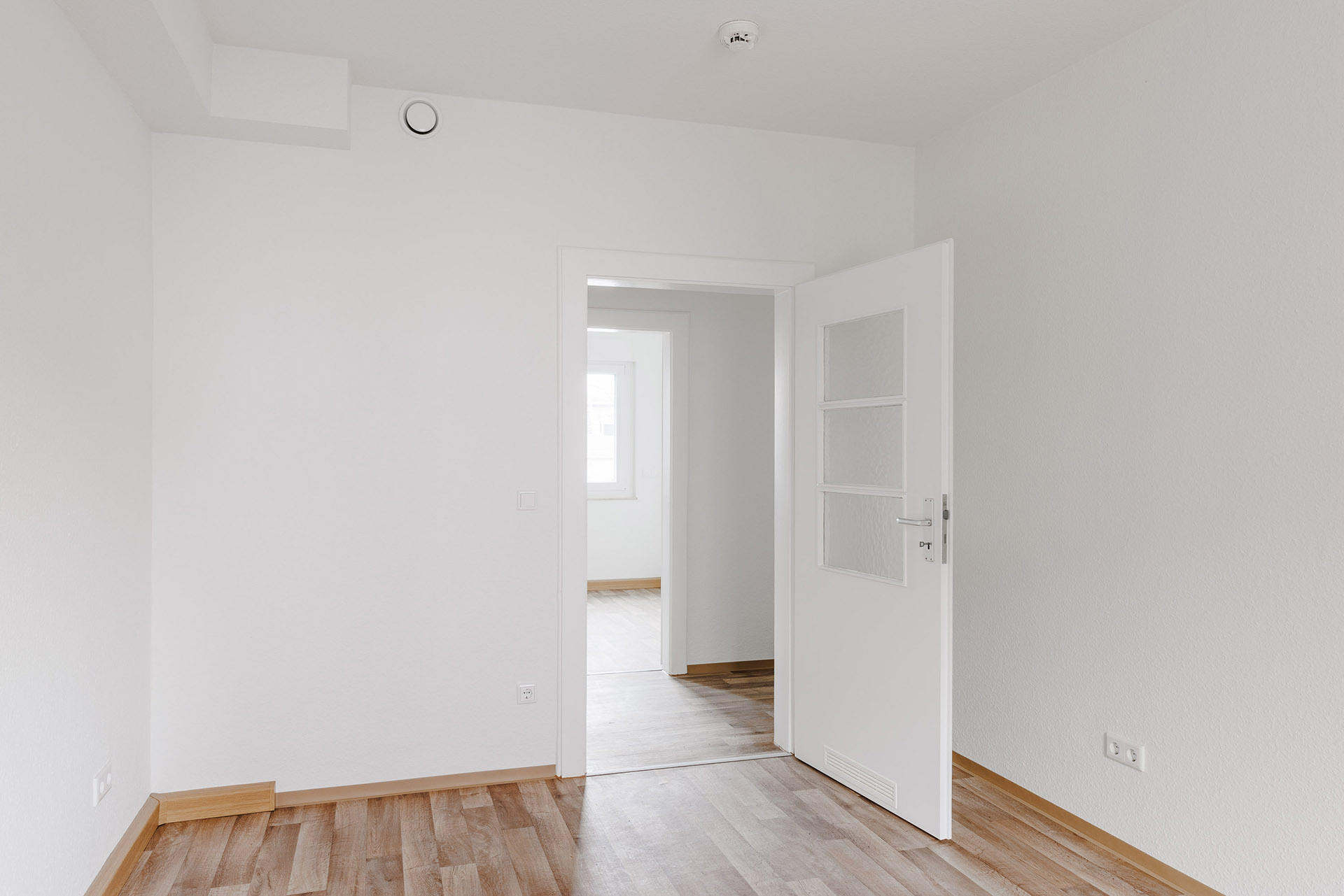Abluftventil in der Wand