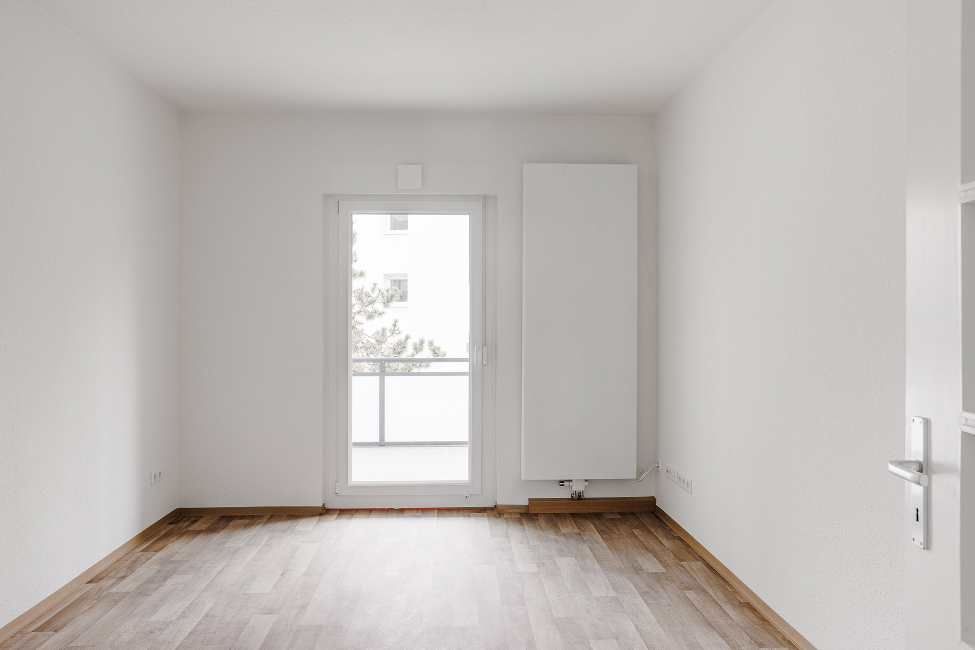 Zimmer mit Heizkörper