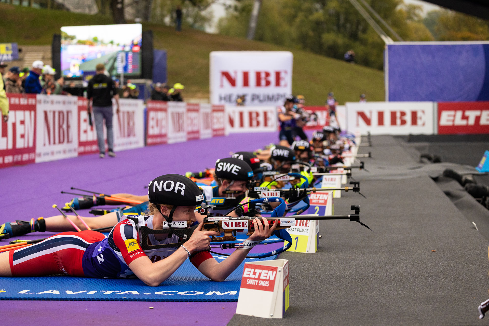 NIBE closer to millions of biathlon fans across Europe and beyond