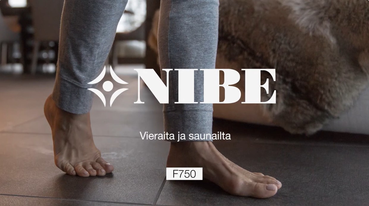 NIBE F750: Lämpimän veden riittävyys - poistoilmalämpöpumpun säätäminen