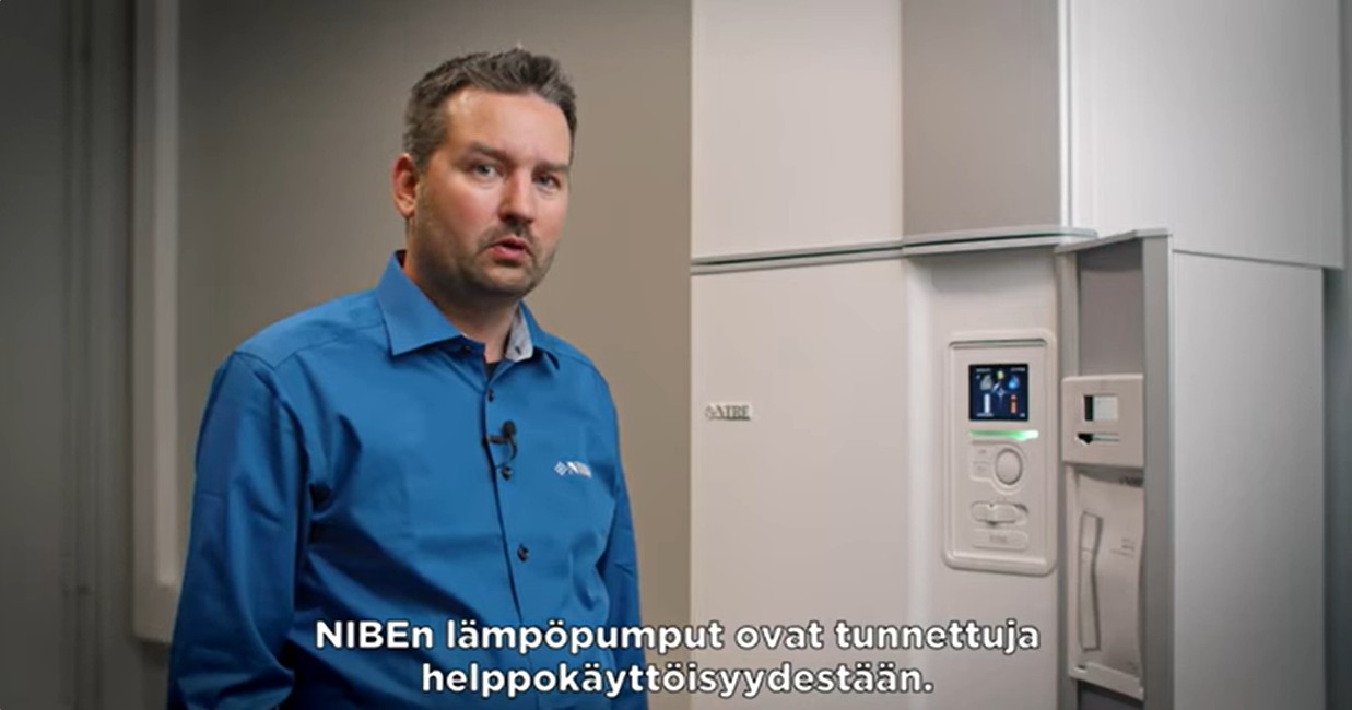 NIBE F-sarja: Sisälämpötilan nosto ja lämpimän veden riittävyyden varmistaminen