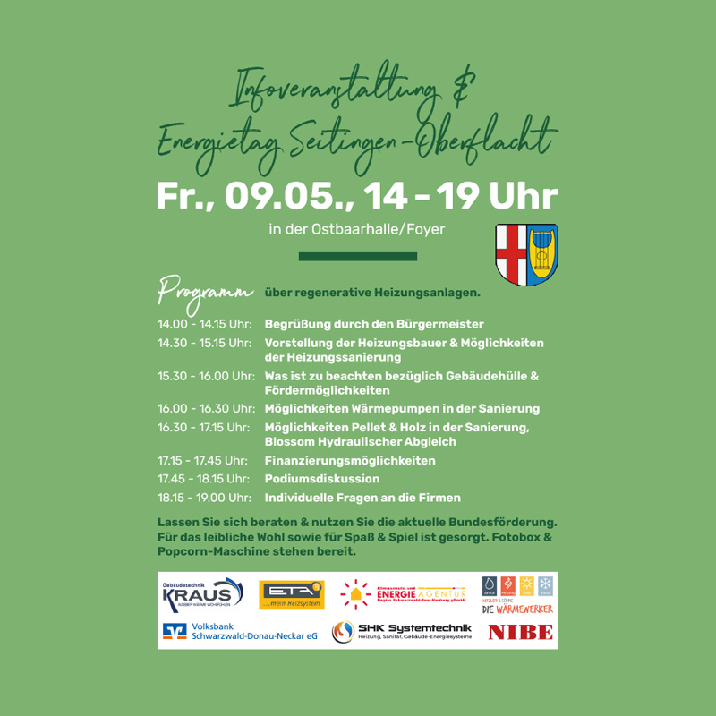Energietag Seitingen-Oberflacht
