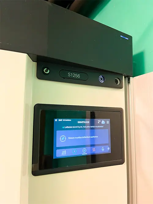 Suorasähköstä NIBE S1256 maalämpöpumppuun