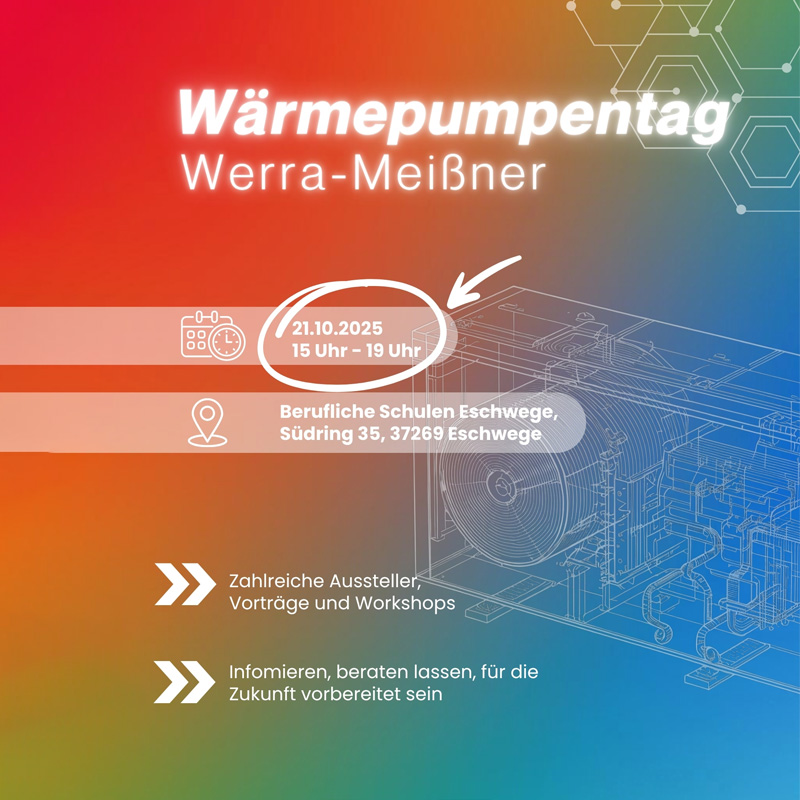 Plakat Wärmepumpentag