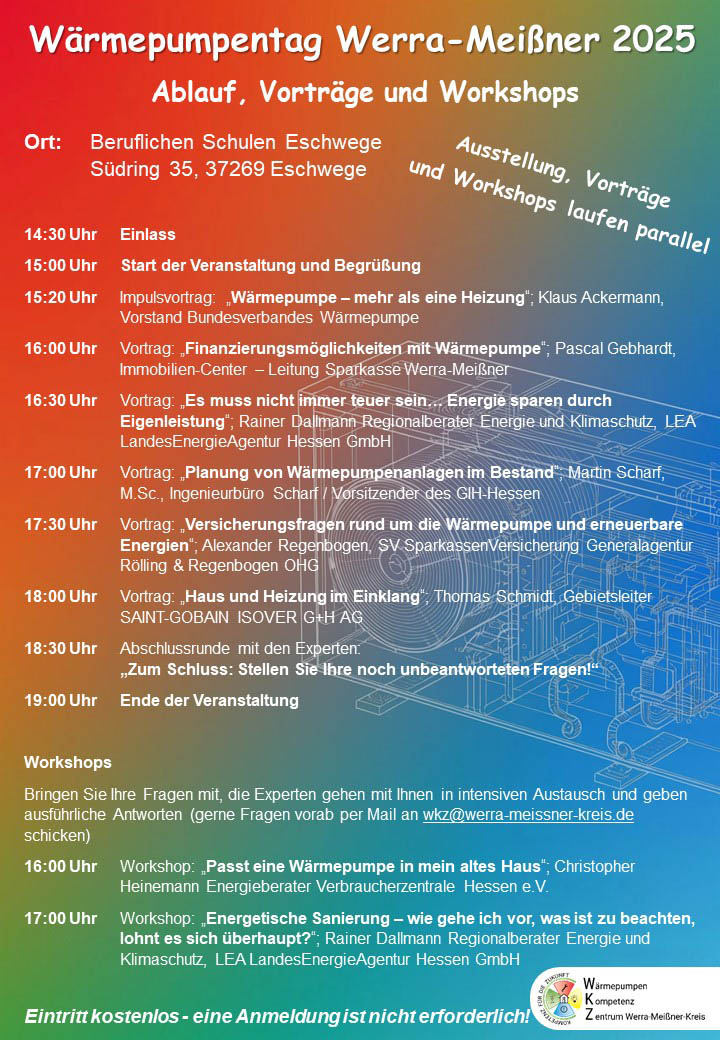 Wärmepumpentag Agenda