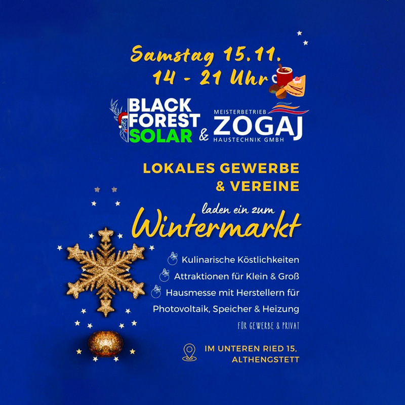 Flyer Wintermarkt