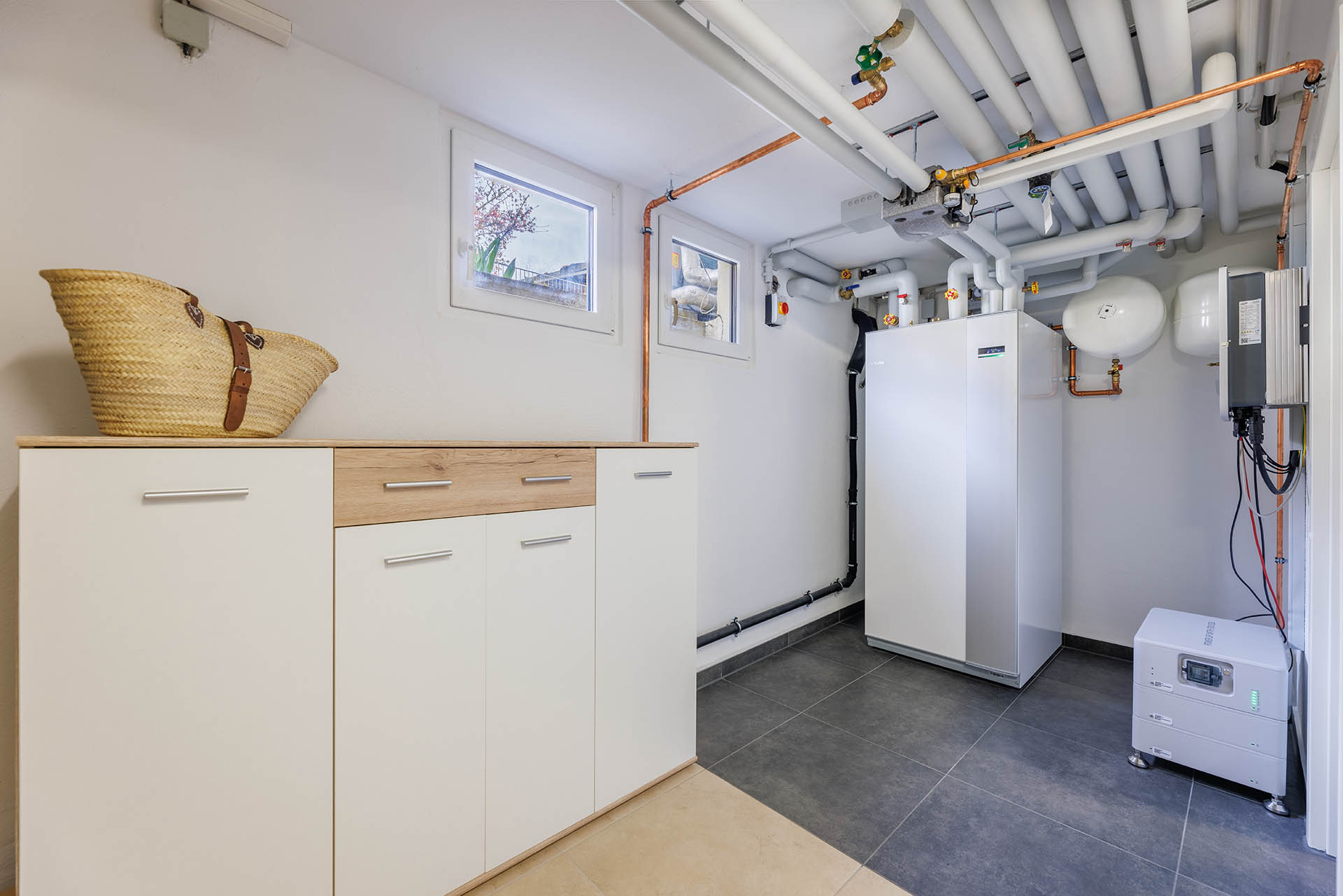 Keller mit Anlagentechnik