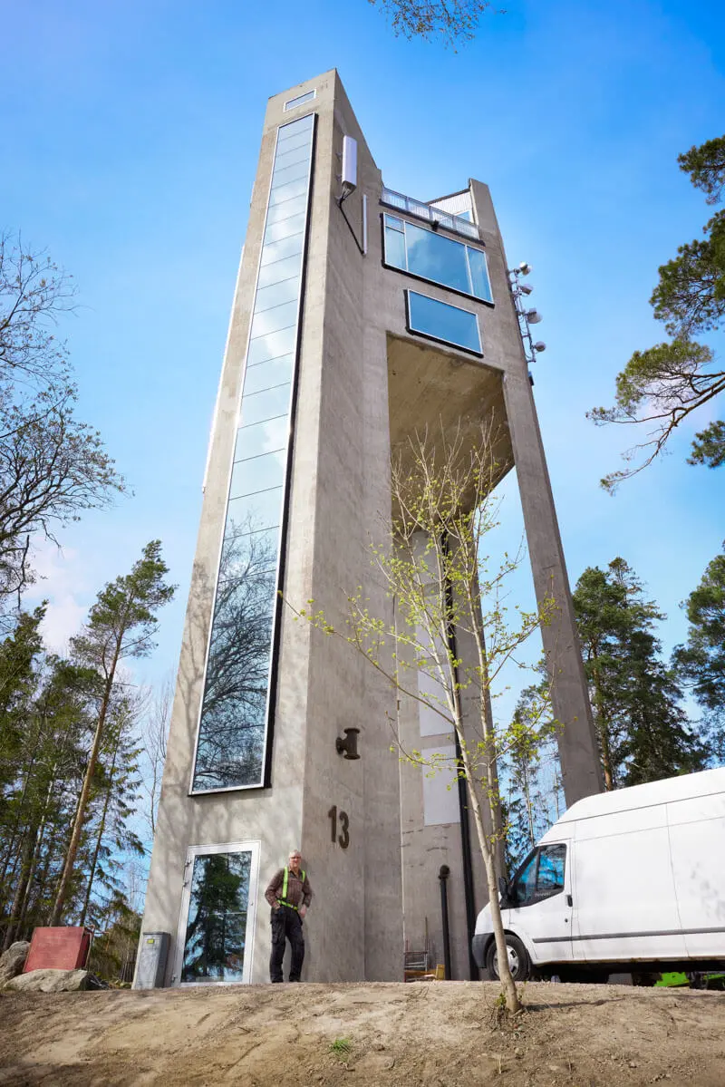 Water tower in Knivsta