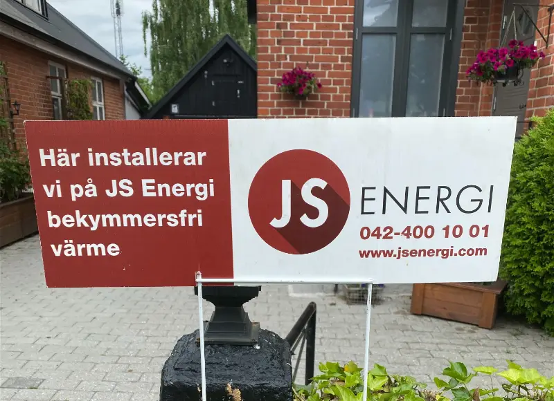 JS Energi installerar värmepumpar i Helsingborg och Skåne