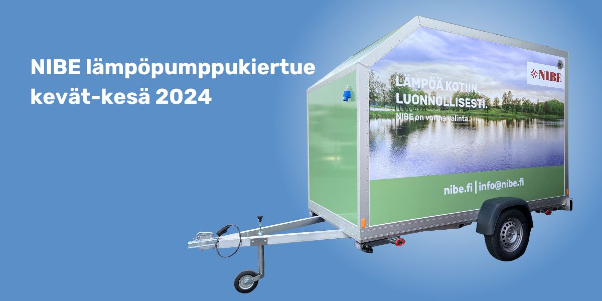 NIBE lämpöpumppukiertue 2024