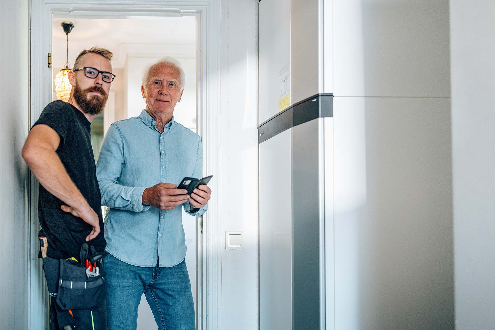Der Installateur und Ingemar