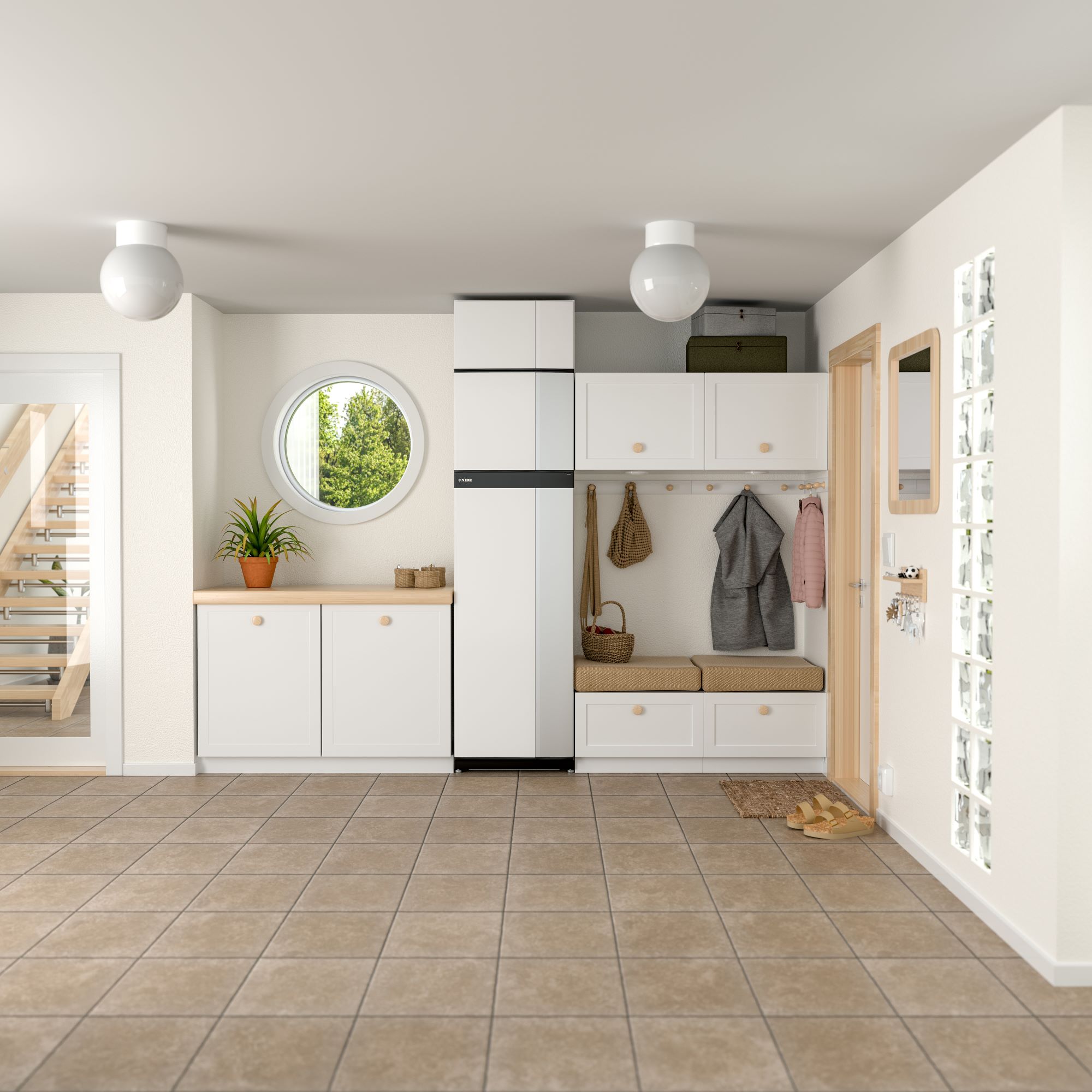 S735 ventilatielucht/water warmtepomp