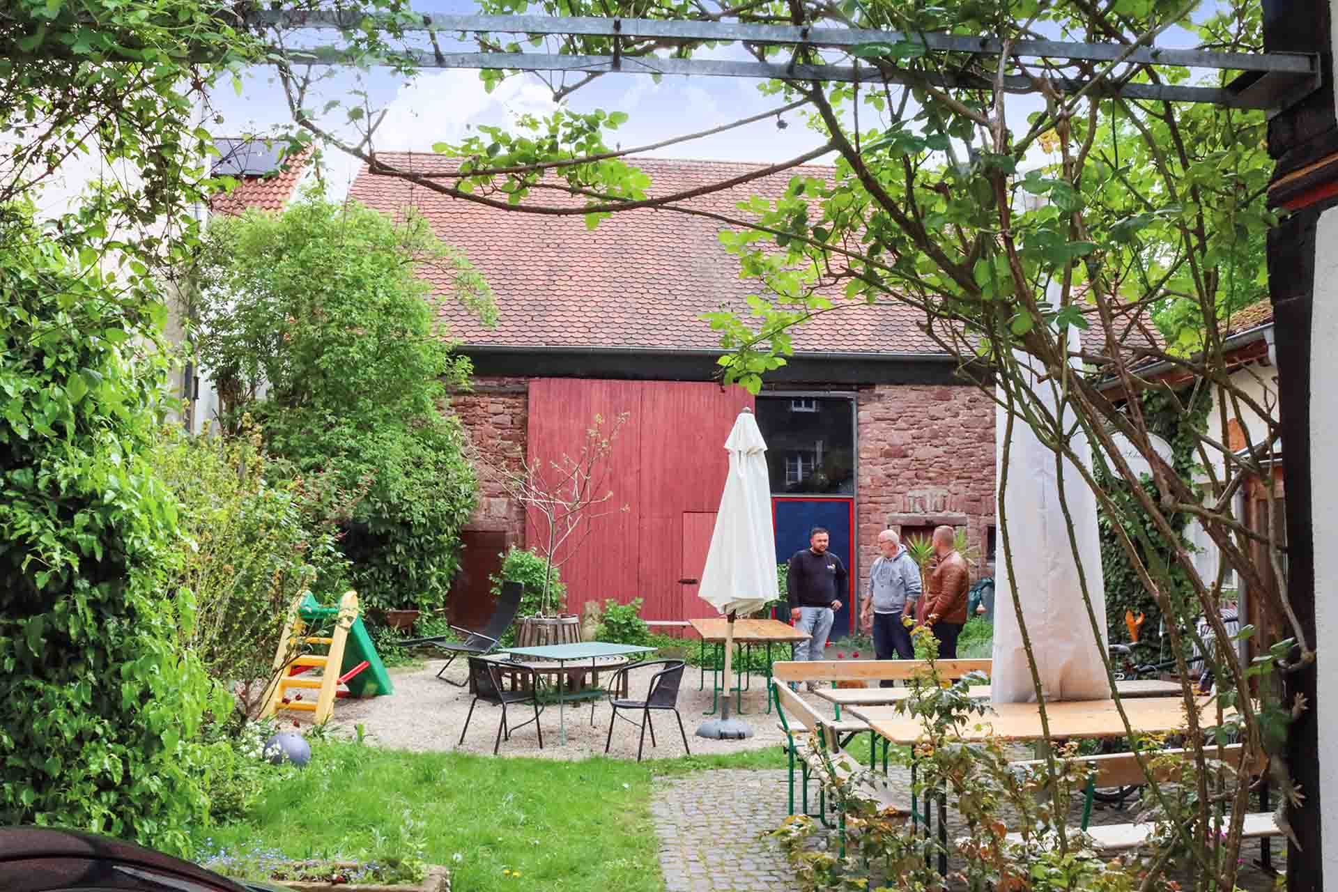 Innenhof in Egelsbach