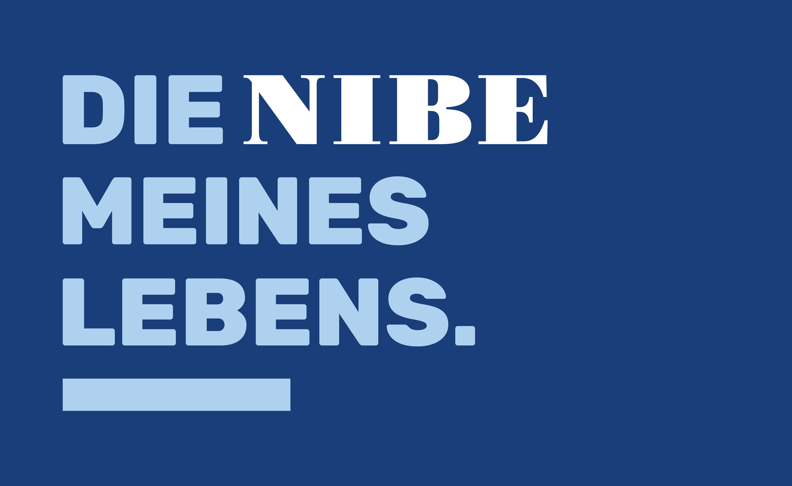 DIE NIBE MEINES LEBENS.