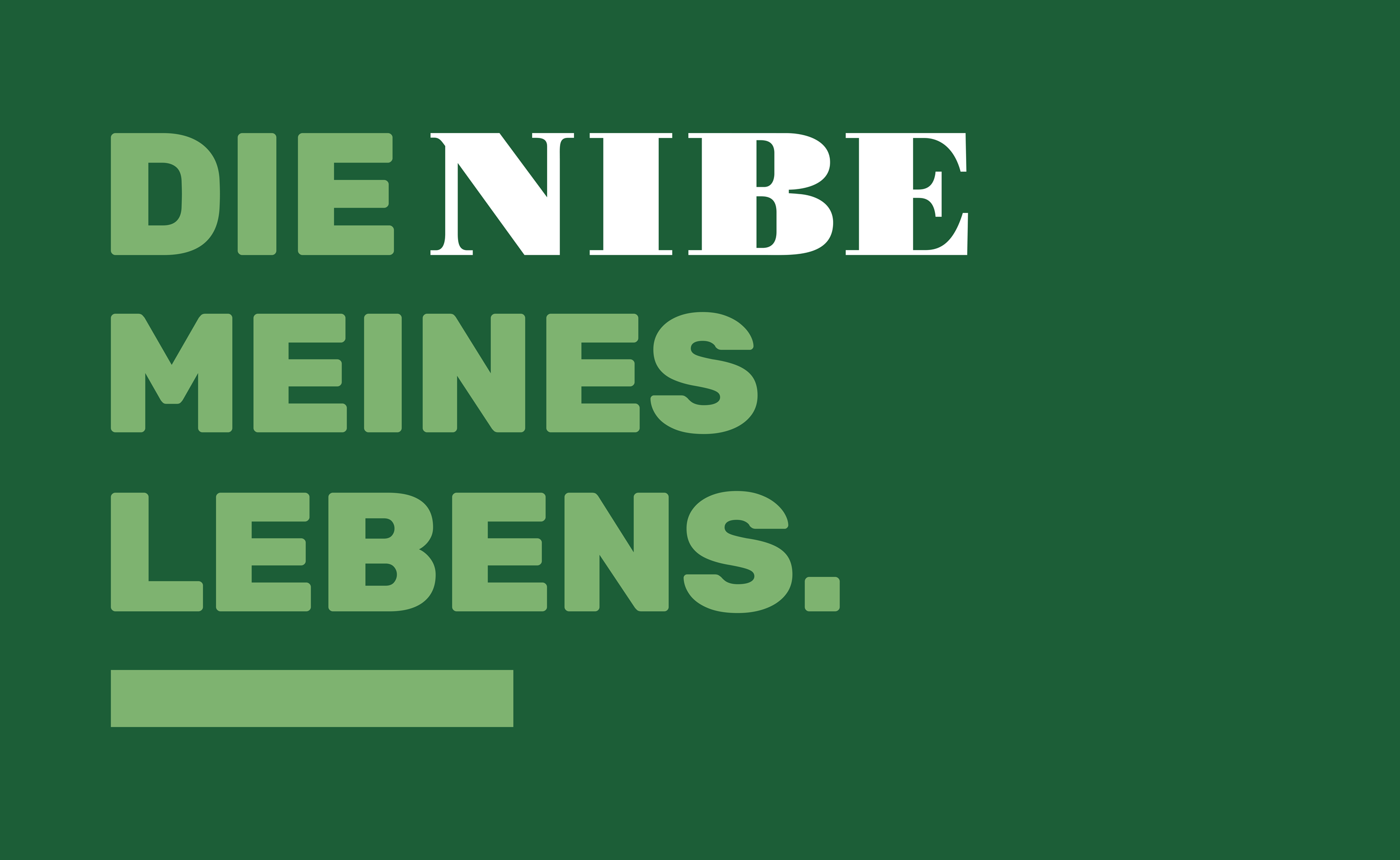 DIE NIBE MEINES LEBENS.