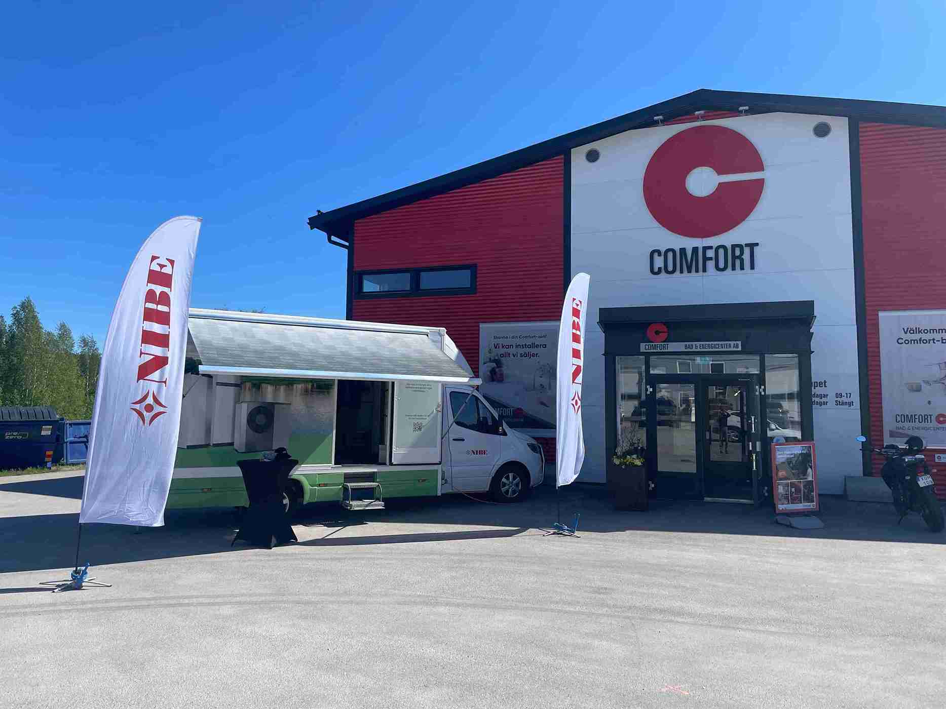 Comfort Bad & Energicenter AB i Hudiksvall är ett lokalt VVS-företag med 13 engagerade medarbetare